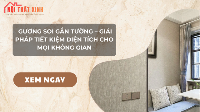 Gương gắn tường